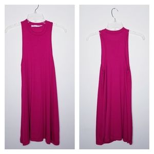 Free People Beach : Hot Pink Flowy Mini Dress